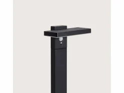 Ledkia Baliza de Pie Exterior Solar LED 4W 50cm Aluminio con Sensor de Movimiento Bran