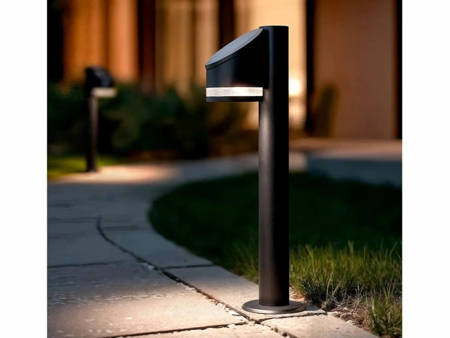 Sale Baliza de Pie Exterior Solar LED 50 cm Aluminio Eddan Energía Solar