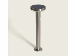 Online Baliza de Pie Exterior Solar LED 5W 50cm Acero Inoxidable con Sensor de Movimiento Barton Energía Solar
