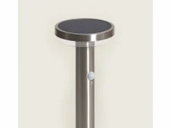 Online Baliza de Pie Exterior Solar LED 5W 50cm Acero Inoxidable con Sensor de Movimiento Barton Energía Solar