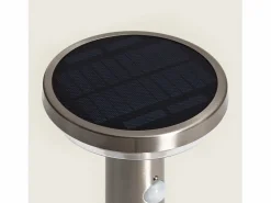 Online Baliza de Pie Exterior Solar LED 5W 50cm Acero Inoxidable con Sensor de Movimiento Barton Energía Solar
