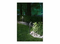 Sale Baliza LED de jardín Path - 12 W, IP65, 1050 lm, 60 cm de altura, 3000 K, aluminio pintado, color antracita - Perenz Iluminación Exterior