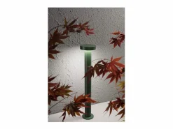Sale Baliza LED de jardín tipo taburete, 12 W, IP65, 960 lm, 60 cm de altura, 3000 K, aluminio pintado, color antracita - Perenz Gris