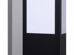 Sale Ledkia Baliza Solar Exterior LED Superficie Pie 40cm con Detector de Movimiento Kenya 3000K Blanco Cálido Negro