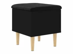 vidaxl Banco con almacenaje madera de ingeniería 42x42x46 cm