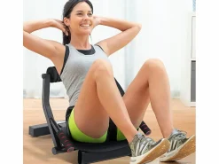 Online Banco de abdominales 6 en 1 multifunción para trabajar los músculos del core en casa Helios Aparato De Musculación