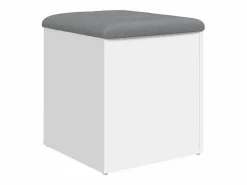 Clearance Banco de almacenaje 42x42x45 cm madera de ingeniería Banco Y Pie De Cama|Banco Y Pie De Cama