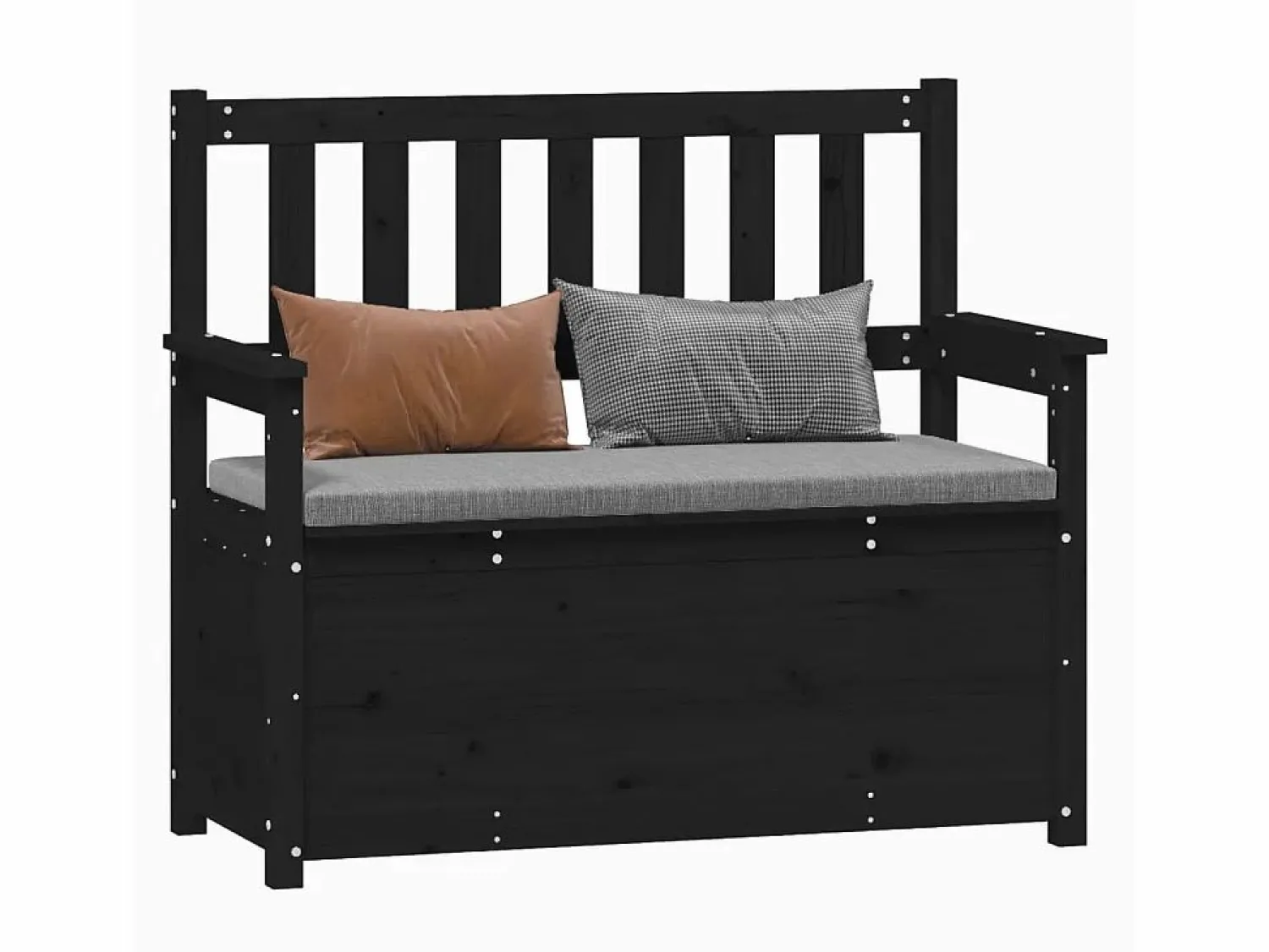 Outlet Banco de madera maciza de pino 112,5x51,5x96,5 cm Banco Y Pie De Cama|Banco Y Pie De Cama