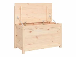 New Banco de madera maciza de pino 80x41x77 cm ES575010 Banco Y Pie De Cama|Banco Y Pie De Cama