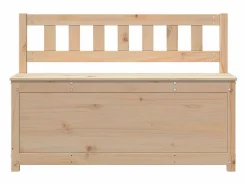Discount Banco de madera maciza de pino 110x41x76,5 cm Banco Y Pie De Cama|Banco Y Pie De Cama