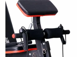 Discount Banco de mancuerna negro 54x160x106 cm Aparato De Musculación