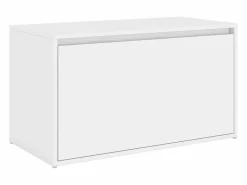 Discount Banco de pasillo de madera de ingeniería 80x40x45 cm ES130603 Blanco