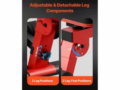 Banco de Pesas, SucceBuy Banco de Abdominales para el Hogar, Ajustable y Plegable