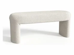 Outlet Banco de Tela bouclé en color - DUZIMA Banco Y Pie De Cama|Banco Y Pie De Cama