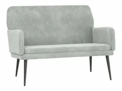 Banco de terciopelo 108x79x79 cm ES496089