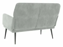 Banco de terciopelo 108x79x79 cm ES496089