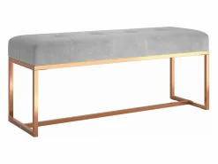 Clearance Banco de terciopelo 110x36x45 cm Banco Y Pie De Cama|Banco Y Pie De Cama