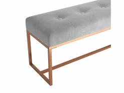 Clearance Banco de terciopelo 110x36x45 cm Banco Y Pie De Cama|Banco Y Pie De Cama