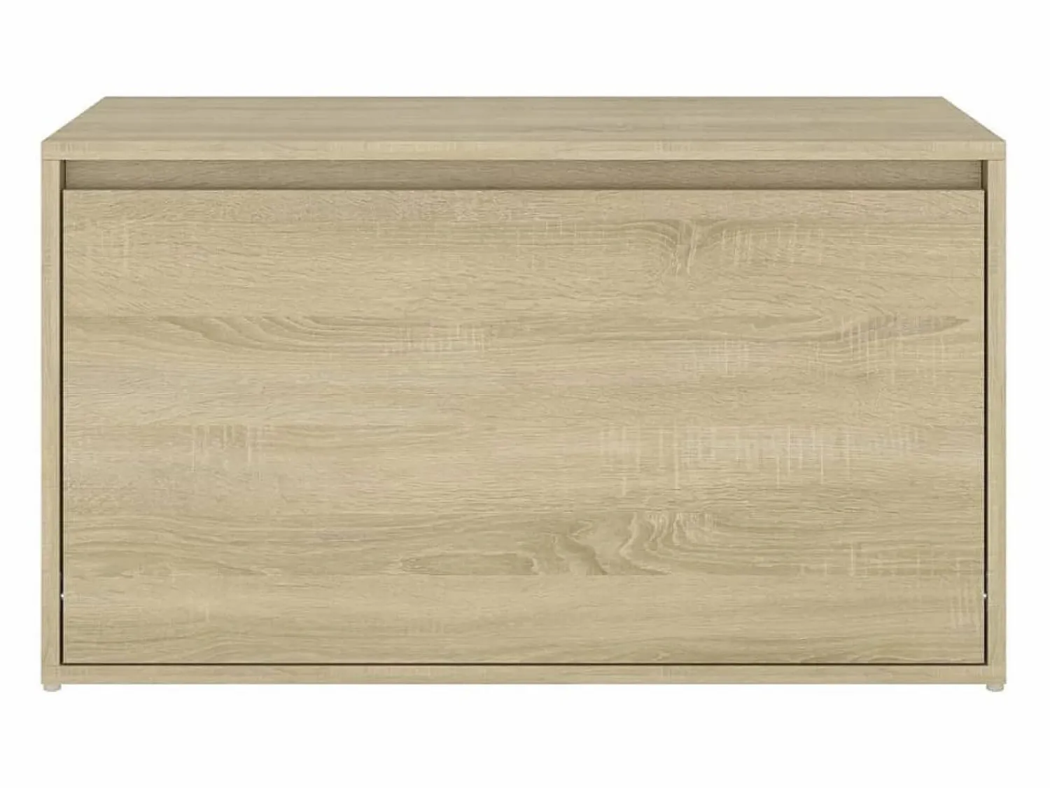 Outlet Banco pasillo madera de ingeniería roble Sonoma 80x40x45 cm Zapatero|Mueble De Almacenaje