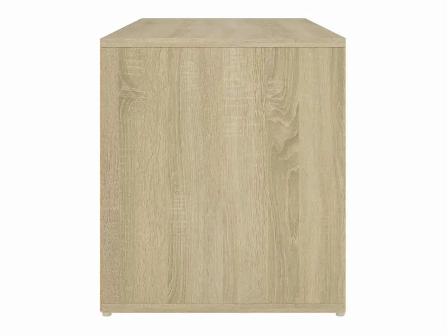 Outlet Banco pasillo madera de ingeniería roble Sonoma 80x40x45 cm Zapatero|Mueble De Almacenaje
