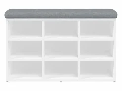 Online Banco zapatero 82x32x50 cm madera de ingeniería Zapatero|Mueble De Almacenaje