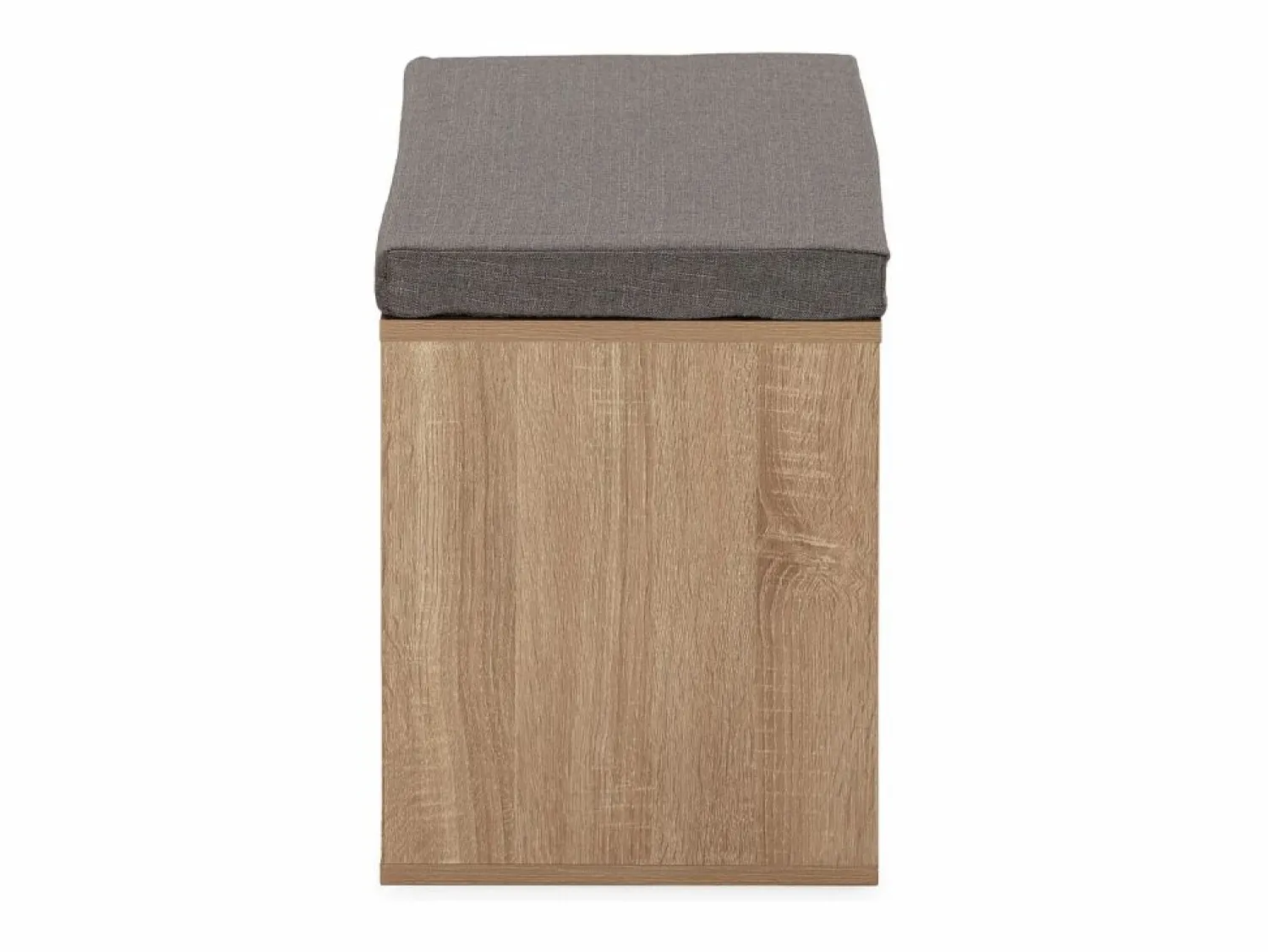 Banco zapatero Rafael Color Roble 6 Huecos y 1 Puerta Zapatero|Mueble De Almacenaje