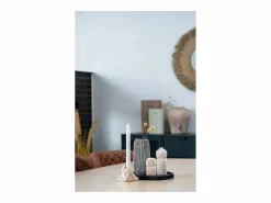 Discount House Nordic Bandeja de cemento 26.5 x 26 x 2 cm Negro
