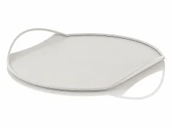 Bandeja de metal para servir con diseño moderno Tab -