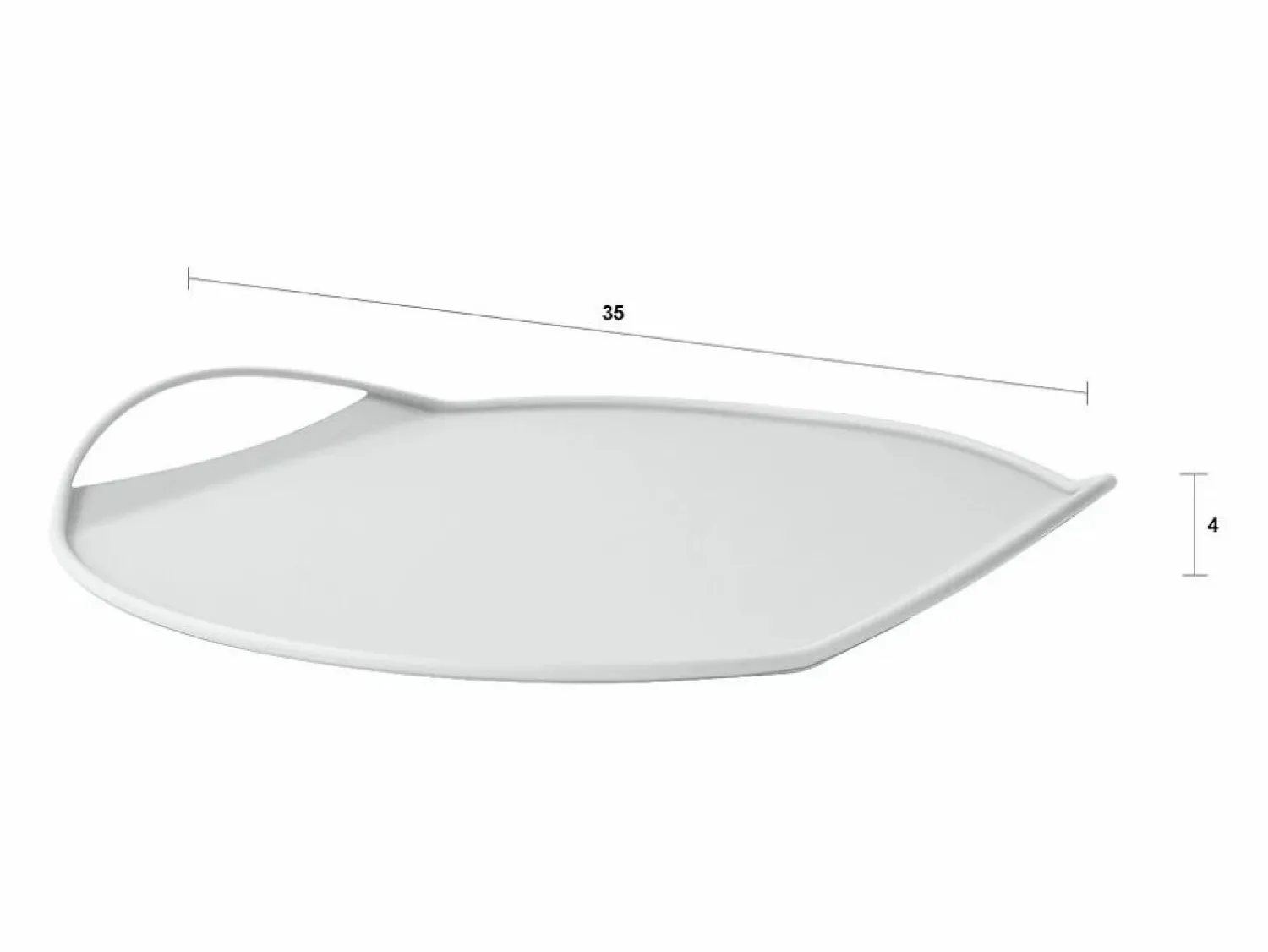 Best Bandeja de metal para servir con diseño moderno Tab - Materiales Y Utensilios De Cocina