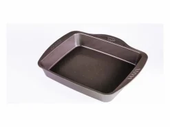 Pyrex Bandeja honda para horno Asimetría antiadherente inox 24x30 cm
