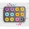 Bandeja para Donuts BIRKMANN Easy Baking 12 Moldes Ø7cm Acero al Carbono Antiadherente Resistente 37x26cm