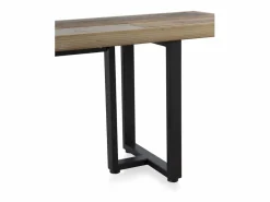 Outlet Banqueta tapizada con tejido aterciopelado y patas madera Banco Y Pie De Cama|Banco Y Pie De Cama