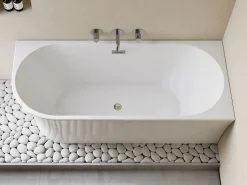 Best Baño de esquina derecho - 228 L - 170 x 75 x 59 cm - - Acrílico - PONTICOLA Bañera Rinconera