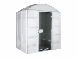 Vente-unique Baño de vapor 4 plazas con panel de control exterior ILIADE