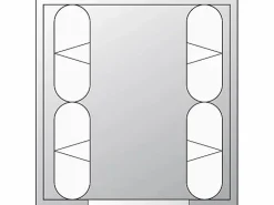 Vente-unique Baño de vapor 4 plazas con panel de control exterior ILIADE