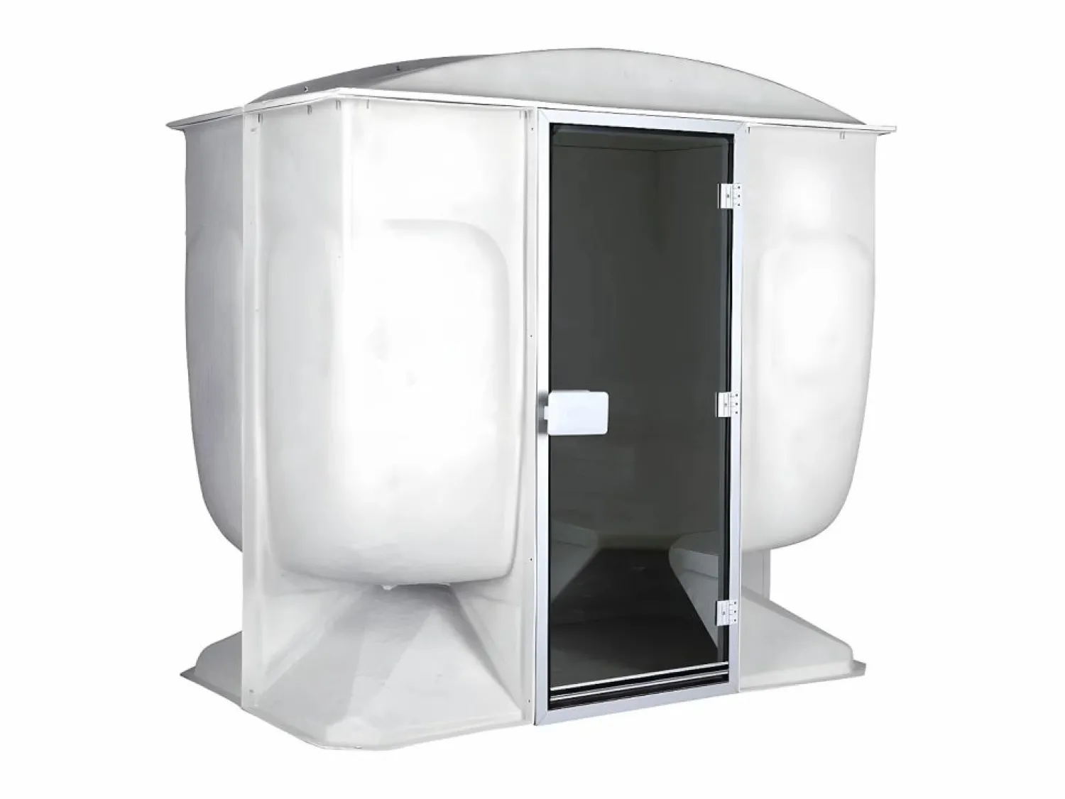 Hot Vente-unique Baño de vapor con panel de control exterior 6 plazas VENUS Blanco