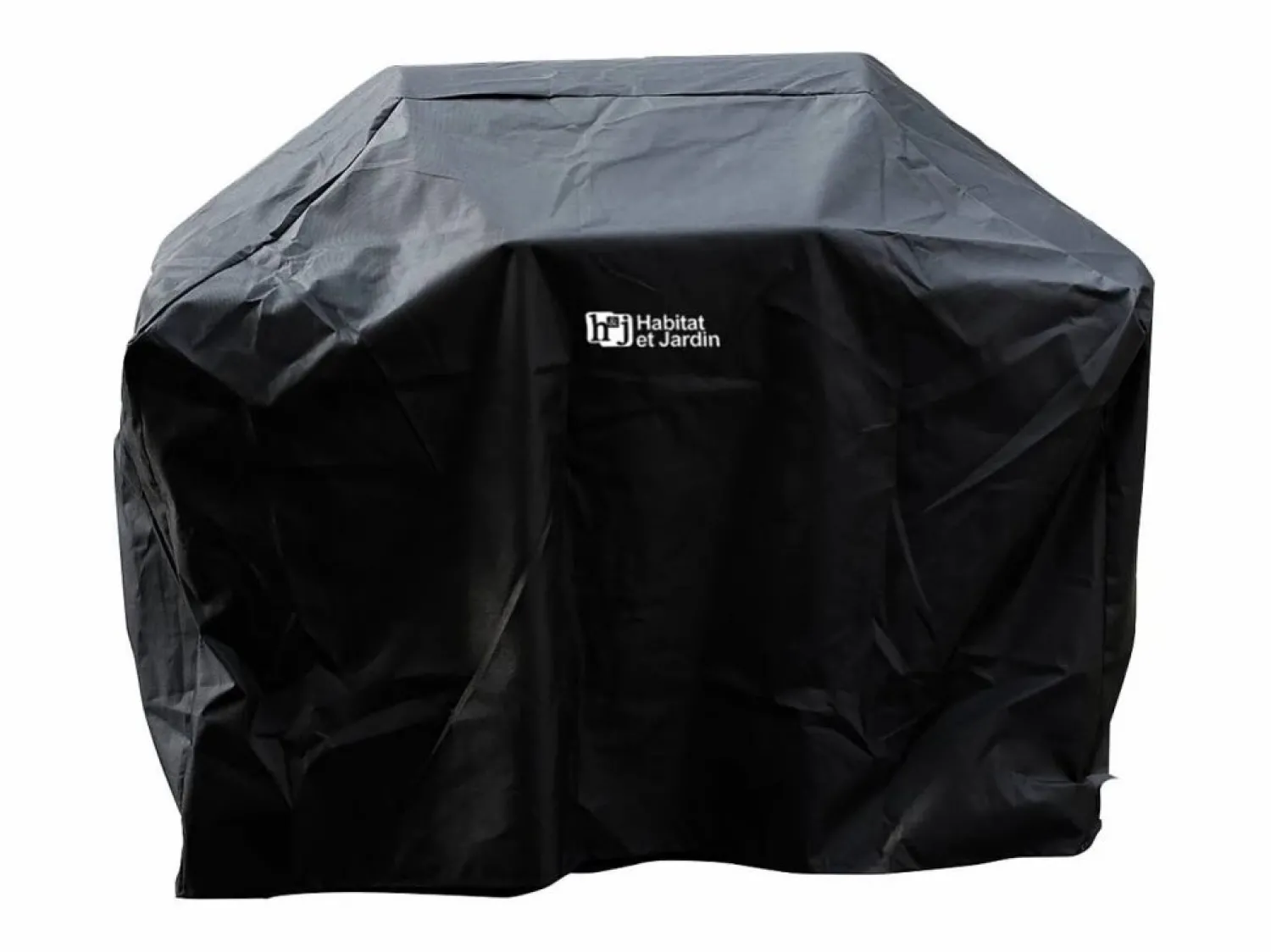 Habitat et jardin Barbacoa a gas con LED "Bingo 5" - 5 quemadores donde 1 es lateral - 15.2kW + Funda de protección - Plateado