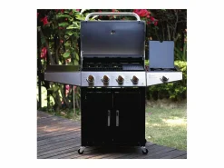Habitat et jardin Barbacoa a gaz"Party 5" - 5 quemadores (1 lateral) - 15.2 kW