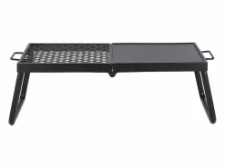 Barbacoa de Campo Plegable SucceBuy, Barbacoa Portátil en Acero de 57 cm para Camping y Picnic en el Aire Libre