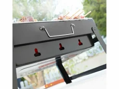 Sale Innovagoods Barbacoa de carbón BearBQ plegable y portátil 20x41x28 cm Negro