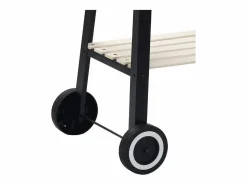 Best PROGARDEN Barbacoa de carbón negra 86,5 cm Negro