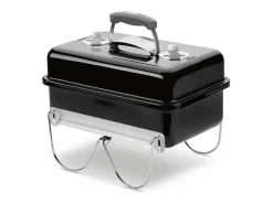 New Barbacoa de Carbón Go-Anywhere - Parrilla de Acero Cromado - Mango de Nylon Reforzado - Garantía de 10 años Barbacoa
