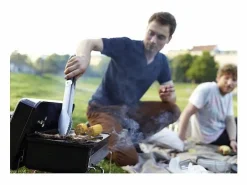 New Barbacoa de Carbón Go-Anywhere - Parrilla de Acero Cromado - Mango de Nylon Reforzado - Garantía de 10 años Barbacoa