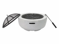 Outlet Barbacoa de MGO, Ancho 60.5 x Prof. 60.5 x Alt. 42.5 cm, GARMONA Brasero|Barbacoa