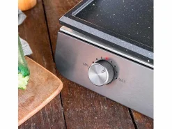 Barbacoa de sobremesa Cecotec PerfectRoast 3000 Inox 3000W 2 zonas mixtas Gris