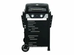 Sweeek Barbacoa eléctrica de 2 quemadores, acero esmaltado