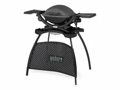 Barbacoa eléctrica Q1400STAND 2200W Oscuro - Diseño Original y Práctico Barbacoa