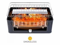 AHD Barbacoa sin humo para mesa con ventilador Merapi -