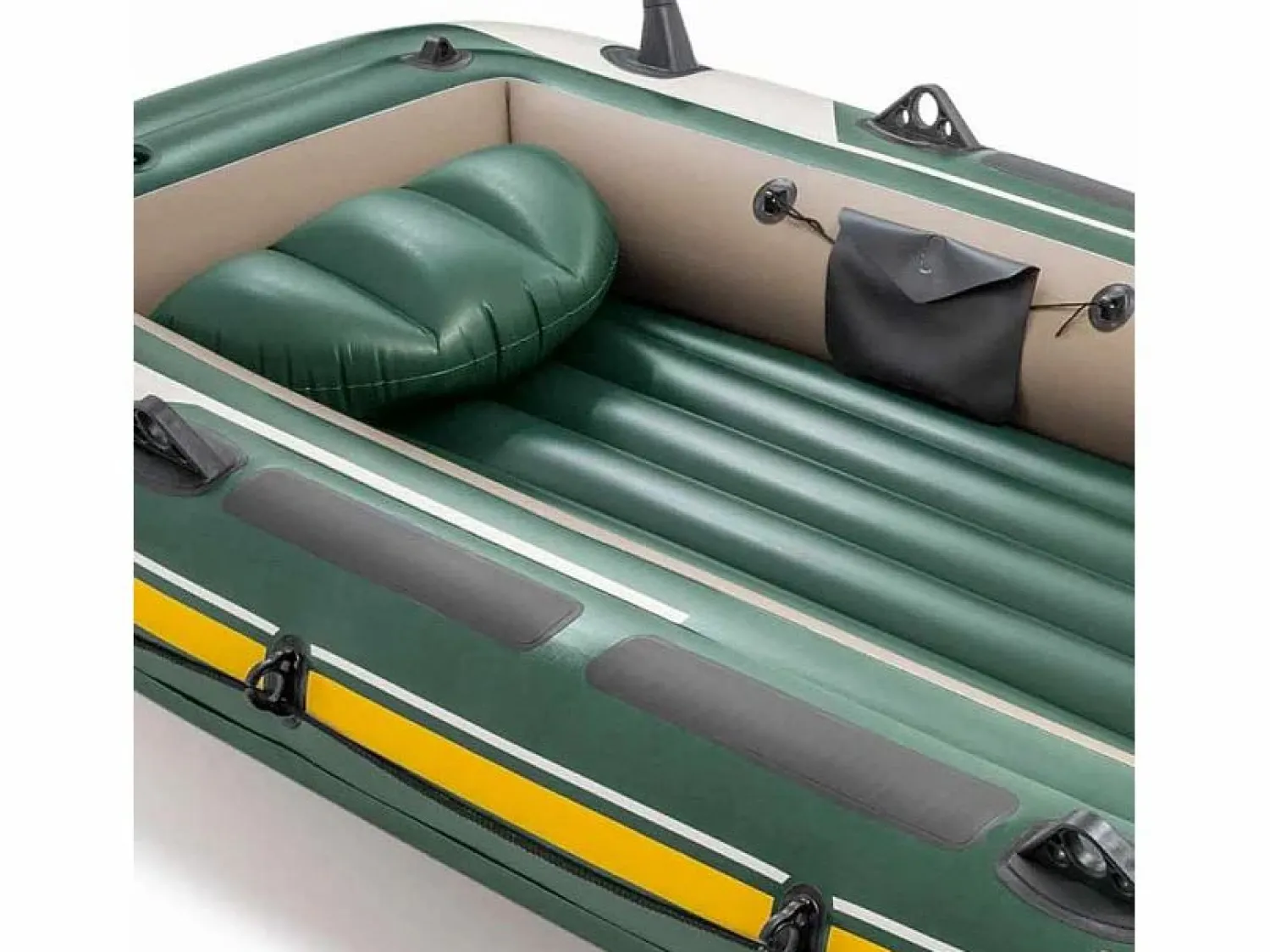 Sale Barca hinchable Seahawk 4 4 usuarios con remos verde 48x145x351 cm Deportes Náuticos