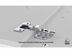 Discount TuHome Barra de Cocina Fendi en melamina con tres estantes , 90 X 120 X 60 cm , Blanco / Miel Multicolor